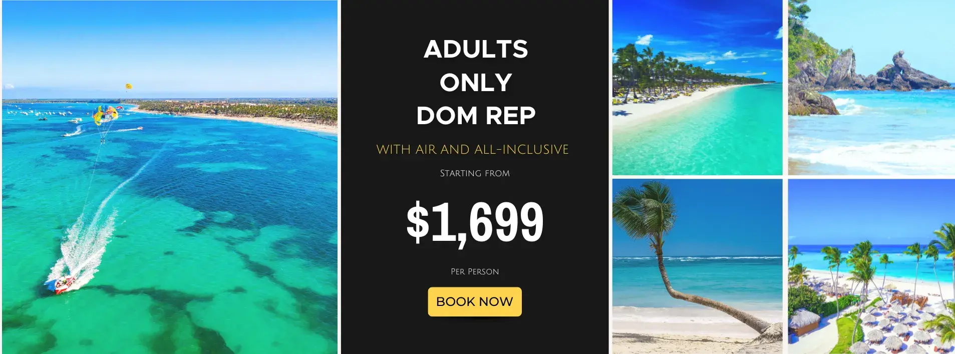 Adults Only Dom Rep W/Air and All-Inclusive