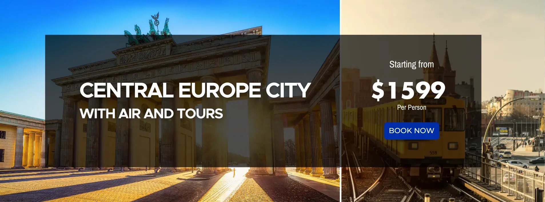 Central Europe City W/Air and Tours