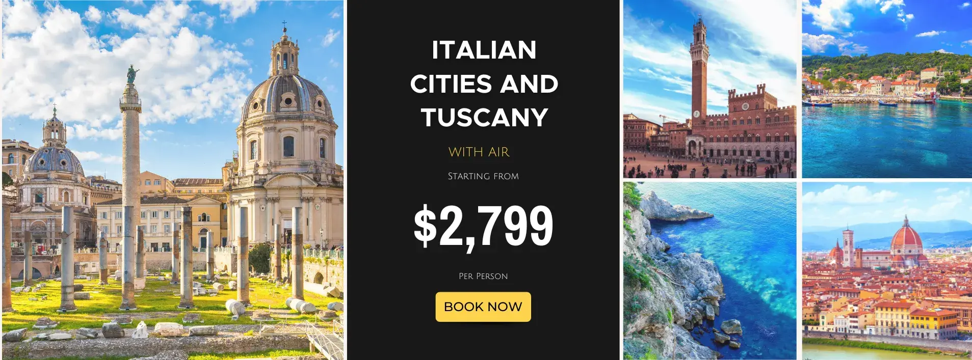 Italian Cities and Tuscany W/Air