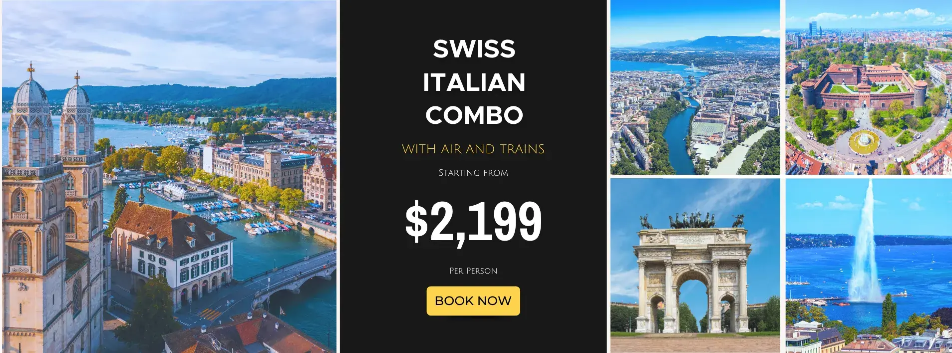 Swiss Italian Combo W/Air and Trains